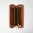 MINI ZIP WALLET RUGIADA CUOIO