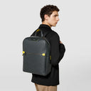 SINGLE ZIP BACKPACK STEPAN SUST ASPHALT/ANTHRACITE/CURRY