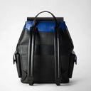 FLAP BACKPACK STEPAN 72 OCEAN BLUE/NAVY/CUOIO