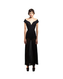 DALOOD ANNETTE DRESS, COLOR BLACK
