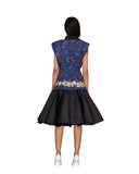 AZ FACTORY DRESS BLUE/BLACK XS