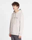 CLASSIC LANVIN PARIS EMBR HOODIE-MASTIC