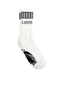 SOCKS WHITE BLACK