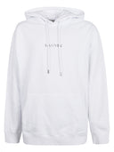UNISEX EMBROIDERED OVERSIZED HOODIE-OPTIC WHITE