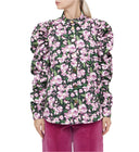 BEGO OVERSHIRT WITH PUFFY SLEEVES NAOMI PRINT