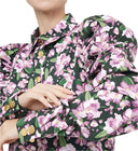 BEGO OVERSHIRT WITH PUFFY SLEEVES NAOMI PRINT