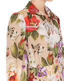 Dolce & Gabbana Multicolor Floral Wide Leg Jumpsuit Dress