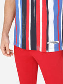 Dolce & Gabbana Multicolor Cotton Polo Top T-shirt