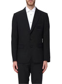 Dolce & Gabbana Black Wool Single Breasted Formal Blazer