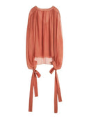 PLEATED BLOUSE JASPER