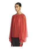 PLEATED BLOUSE JASPER
