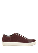Lanvin DBB1 SNEAKERS-ESPRESSO/WHITE