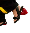 YUME YUME - LOVE HEEL BLACK/RED / LV0003