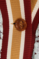 Dolce & Gabbana Multicolor Floral Lace Cardigan Sweater